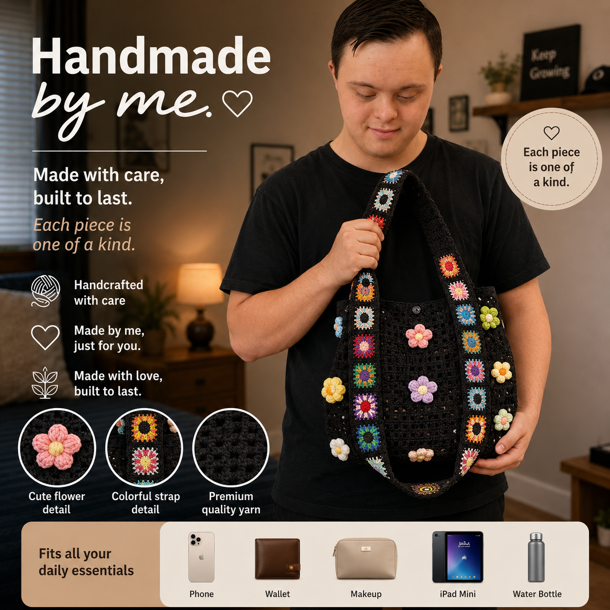 Crochet piece by Leo